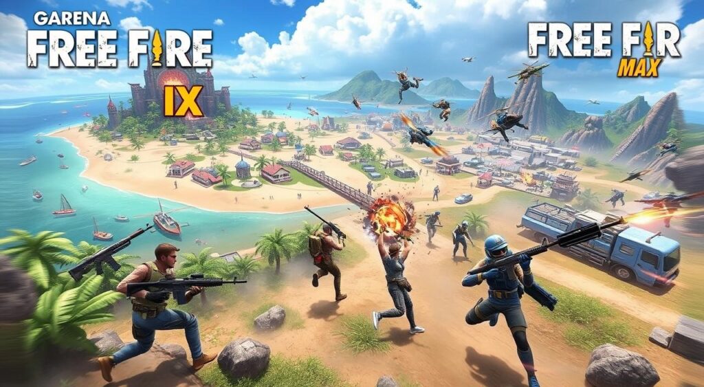 Garena Free Fire MAX: Epic Mobile Battle Royale